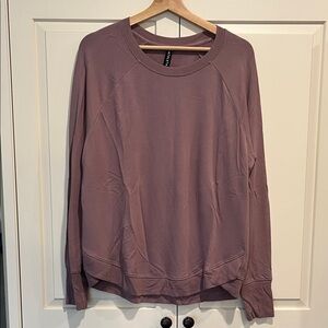 Athleta Dusty Purple Sweatshirt